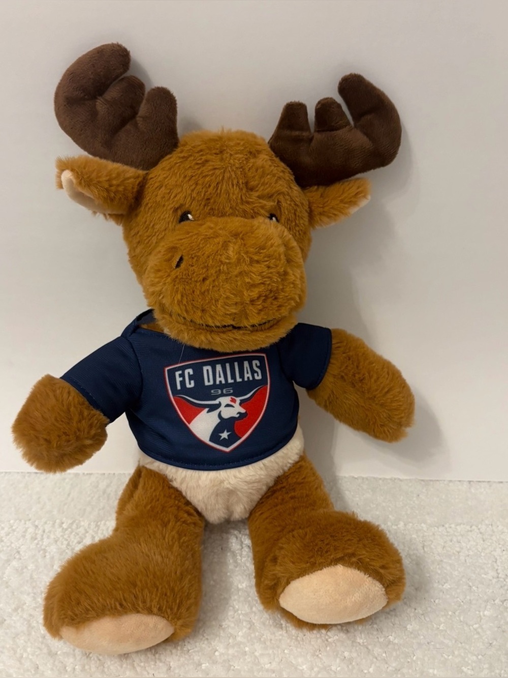 FC Dallas MLS Soccer Jersey Plush Stuffed Animal Moose #9 MUSA
